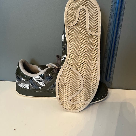 Adidas Limited Edition Superstar  Camo Shoe Size 7 Rare - Picture 3 of 7